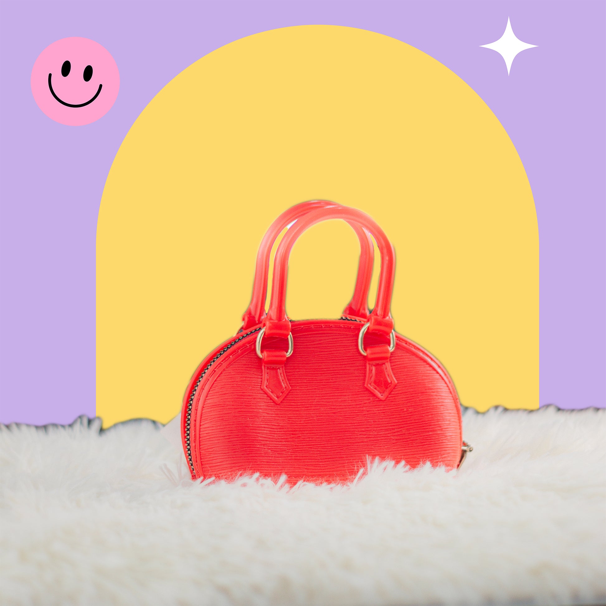 🎀 Mini Bolso Infantil Rojo