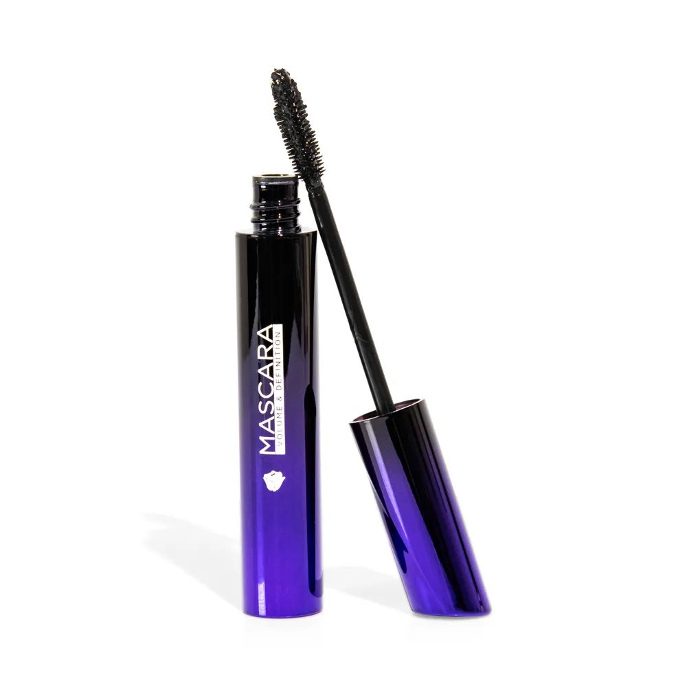 Máscara de Pestañas Volumen y Definición Color Negro – Larga Duración y Efecto Profesional