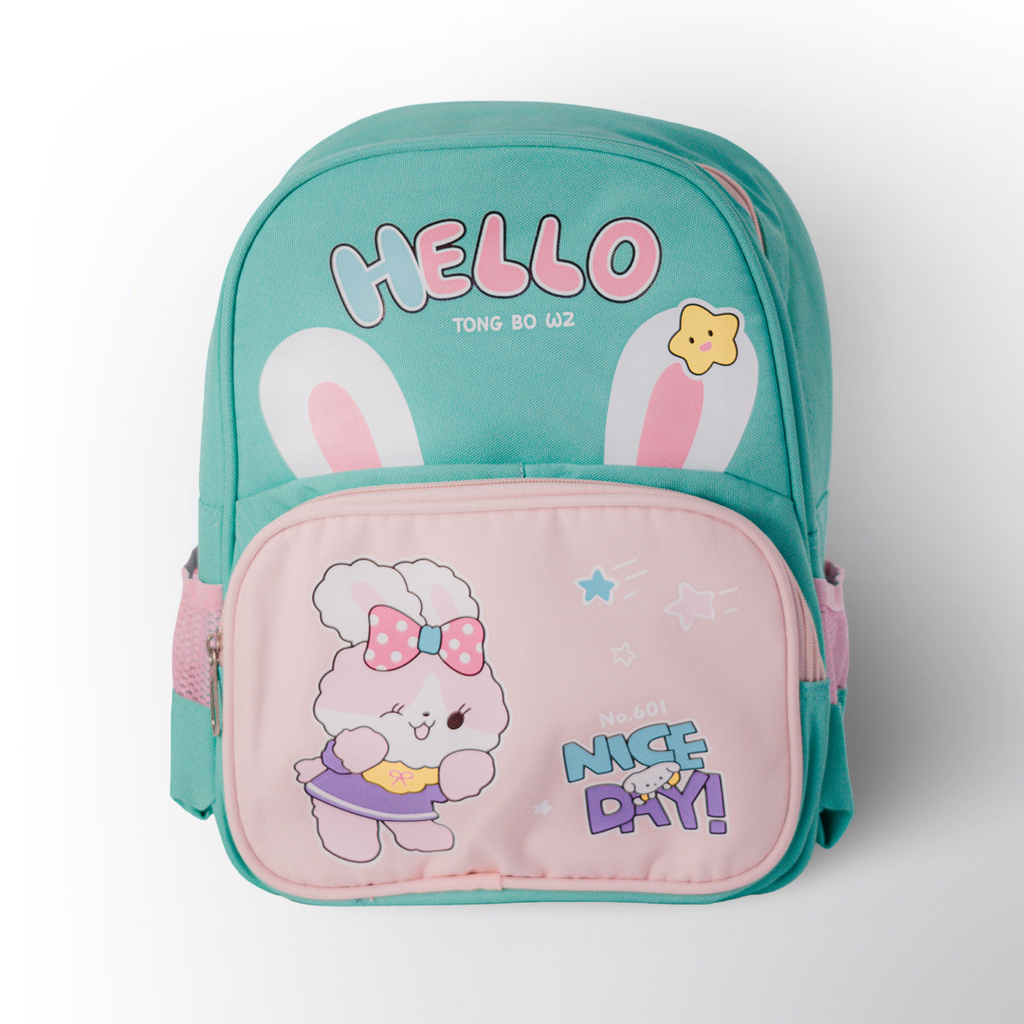 Mochila Infantil 🎒💜 – Colores vivos y diseños tiernos para el día a día.