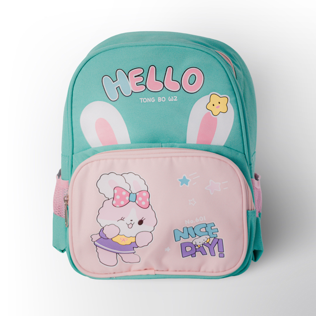 Mochila Infantil 🎒💜 – Colores vivos y diseños tiernos para el día a día.