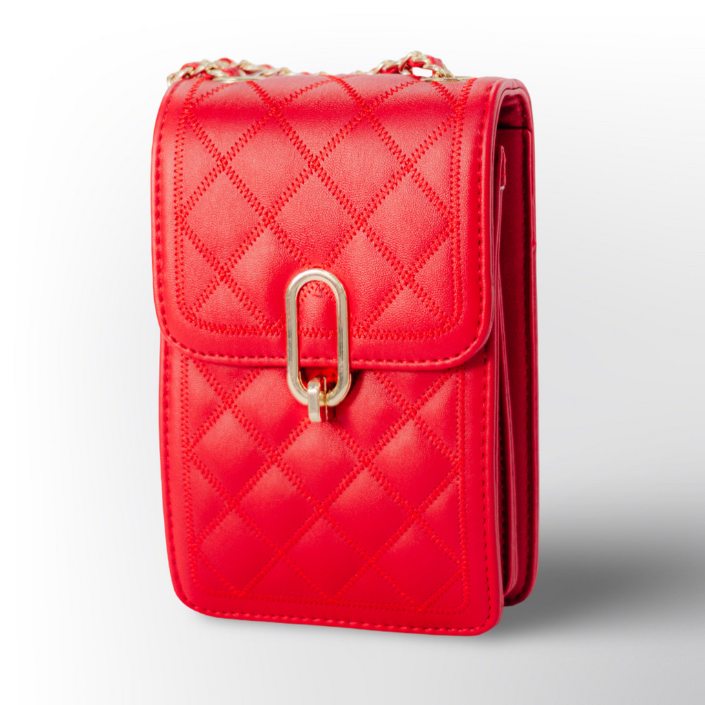 Bolso Mini Acolchado 👜✨ – Elegante y compacto, con cadena dorada. Disponible en varios colores.